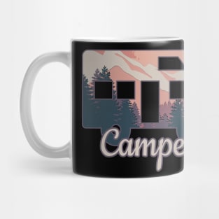 Motorhome Outdoor Nature Sunset Mug